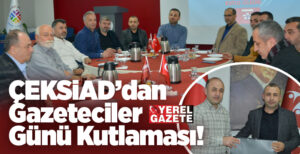 Her 10 Ocak Gazeteciler Günü’nde bölge yerel basın temsilcileriyle biraraya