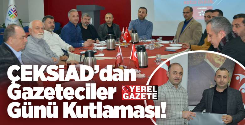 Her 10 Ocak Gazeteciler Günü’nde bölge yerel basın temsilcileriyle biraraya