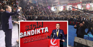Partisinin “Seçim Sandıkta Kazanılır” sloganıyla Çekmeköy’de düzenlediği ‘Sandık Başmüşahitleri Toplantısı’na