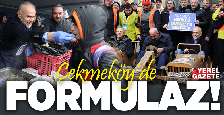 Çekmeköy Belediyesi’nin düzenlediği “Formulaz Yarışları” ve  Hamsi Festivali’ne binlerce vatandaş
