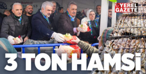 Ümraniye’de her yıl düzenlenen geleneksel hamsi festivalinin 8’incisi düzenlendi. Binlerce