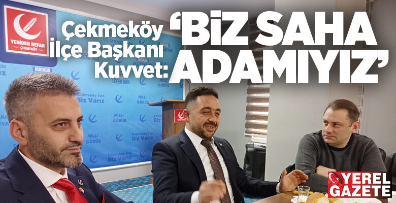 FATİH ERBAKAN 27 OCAK’TA ÇEKMEKÖY’DE..