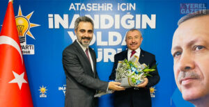 Bayrak değişimi yaşanan AK Parti Ataşehir Teşkilatı’nda İlçe Başkanı İsmail