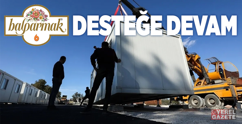 Tüm Türkiye’yi derinden etkileyen depremin hemen ardından yaptığı ayni ve