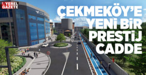 Çekmeköy Belediyesi Kirazlıdere Mahallesi’nde bulunan Kışla Caddesi’nde prestij  yol yapım
