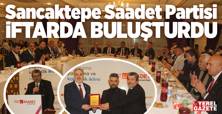 Geleneksel iftar programını bu sene de yoğun ilgi ve katılımla