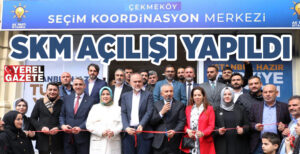 Bayramlaşma programını büyük coşkuyla gerçekleştiren AK Parti Çekmeköy Teşkilatı, 14
