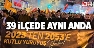 AK Parti İl Başkanlığı koordinesiyle 39 ilçenin tamamında saat tam