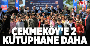 Çekmeköy Belediyesi’nin her mahalleye en az bir kütüphane hedefiyle başlattığı