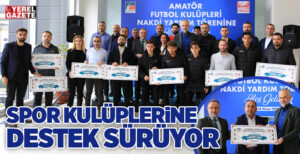 Çekmeköy Belediyesi, ilçede faaliyet gösteren amatör spor kulüplerine desteklerini sürdürüyor.