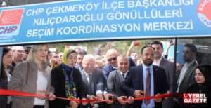 CHP Çekmeköy İlçe Başkanlığı Taşdelen Kılıçdaroğlu Gönüllüleri Merkezi, Millet İttifakı