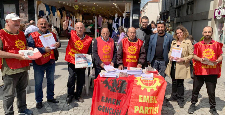 Emek Partisi Ümraniye İlçe Örgütü, İl Başkanı Sema Barbaros ve