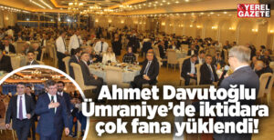 Partisinin Ümraniye teşkilatı tarafından düzenlenen iftar programında iktidara çok sert