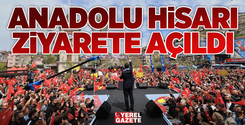 İBB, Osmanlı yadigarı Anadolu Hisarı restorasyonunu da içeren projeleri tamamlayarak
