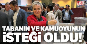 İYİ Parti İstanbul 1. Bölge Milletvekili Aday Adayı Nimet Özdemir,
