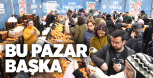 Kadıköy Belediyesi, depremzede çiftçilerin ürettiği ürünleri Kadıköy’e getirerek deprem dayanışma
