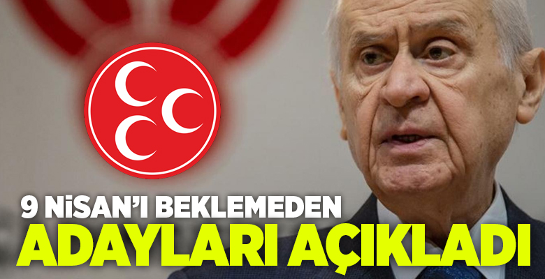 14 Mayıs seçimleri için milletvekili aday listesini açıklayan ilk parti
