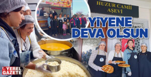 Çekmeköy Huzur Cami Aşevi’nde yüzlerce vatandaşa iftar yemeği, lokma ve