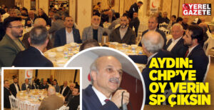 Çekmeköy’de Millet İttifakı temsilcileri Saadet Partisi’nin ev sahipliğindeki iftar davetinde