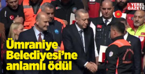 Ümraniye Belediyesi Sivil Savunma Arama Kurtarma Amiri Ayhan Hayta’ya Kahramanmaraş
