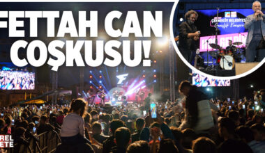ÇEKMEKÖYLÜLER FETTAH CAN KONSERİYLE COŞTULAR..