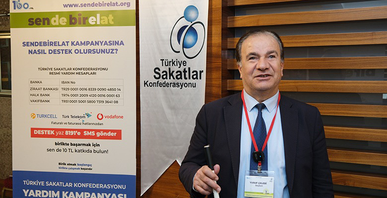 Türkiye Sakatlar Konfederasyonu Başkanı Yusuf Çelebi yaptığı basın açıklamasında, “10