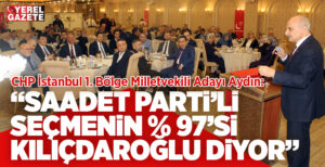 Partisinin 14 Mayıs seçim sürecine ilişkin saha çalışmaları kapsamında düzenlediği