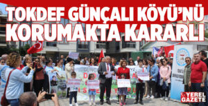 Tokat merkeze bağlı Günçalı Köyü’nde yapılmak istenen madencilik faaliyetine karşı