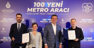 Kadıköy-Sabiha Gökçen Havalimanı metro hattı filosunu 100 yeni araçla güçlendirmek