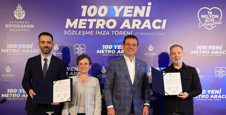 Kadıköy-Sabiha Gökçen Havalimanı metro hattı filosunu 100 yeni araçla güçlendirmek
