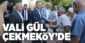 39 ilçede saha çalışmaları gerçekleştiren İstanbul Valisi Davut Gül, hafta