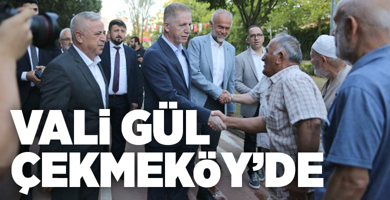 39 ilçede saha çalışmaları gerçekleştiren İstanbul Valisi Davut Gül, hafta