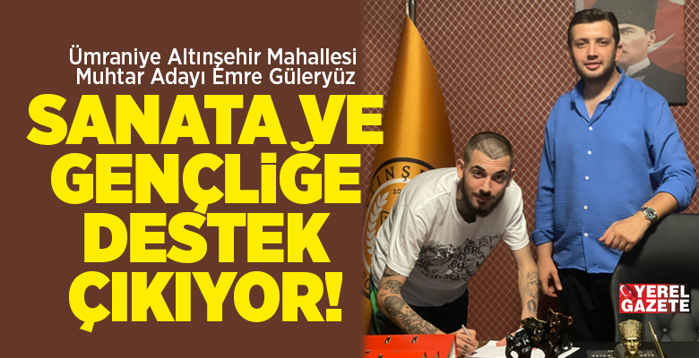 Ümraniye Altınşehir Mahallesi’nin Spor Kulübü Başkanı ve Muhtar Adayı Emre