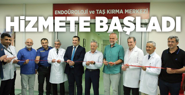 Çekmeköy Devlet Hastanesi’nde hizmete alınan Endoüroloji ve Taş Kırma Merkezi,