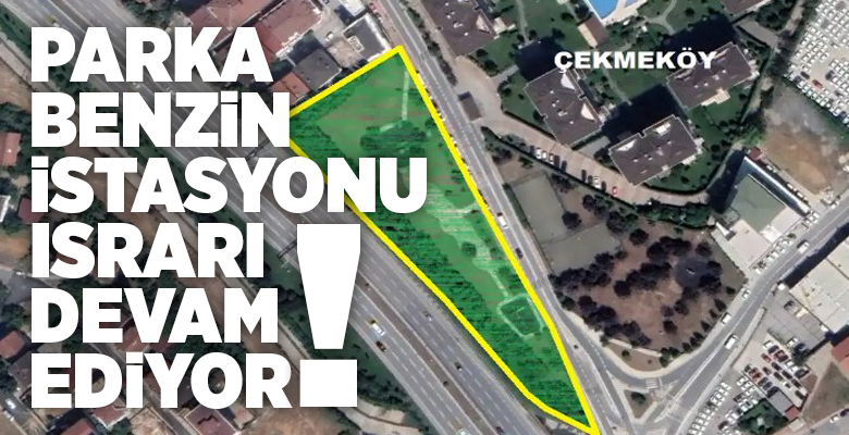Çekmeköy’de deprem toplanma bölgesi, çocuk parkı ve yeşil alan Ord.