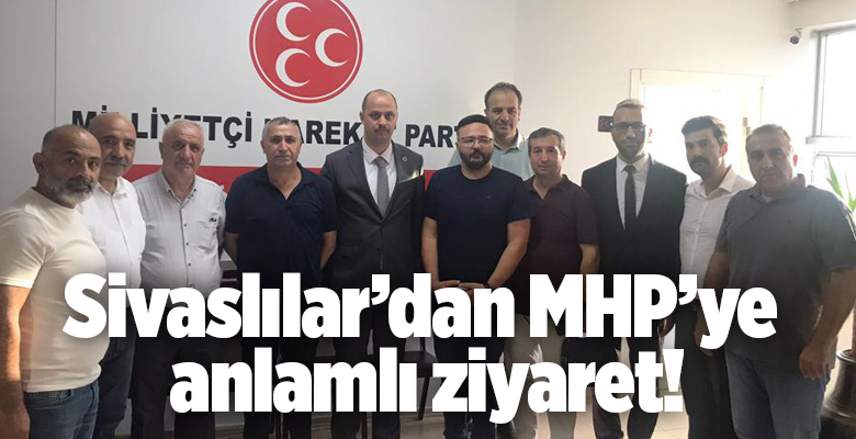 Merkezi Çekmeköy’de faaliyet gösteren Sivaslılar Derneği yönetim kurulu üyeleri, Milliyetçi