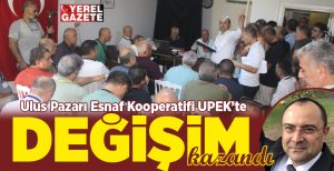 YENİ BAŞKAN YÜKSEL BARIŞ ATKOŞAN: “ESNAFIMIZIN HAKKINA SAHİP ÇIKACAĞIZ..”