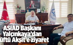 YALÇINKAYA’DAN MÜFTÜ AKŞİT’E ZİYARET..