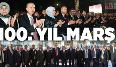 TÜRKİYE YÜZYILINA DAMGA VURACAK MARŞ..