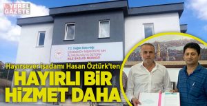 ALİ RIZA & HAVVA ÖZTÜRK AİLE SAĞLIĞI MERKEZİ TESLİM EDİLDİ..