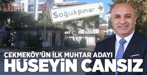 Çekmeköy’ün 21 mahallesinde adaylığını ilk açıklayan isim, Soğukpınar Mahallesi Muhtar