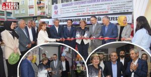 Dernek merkezi ve üreten kadınlar atölyesini törenle hizmete açan Çekmeköy