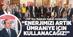 CHP ÜMRANİYE İLÇE BAŞKANLIĞI’NDAN BASIN BULUŞMASI..