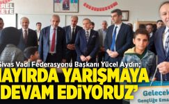 SİVAS VADİ FEDERASYONU DEPREM BÖLGESİNDE GÖNÜLLERE DOKUNUYOR..