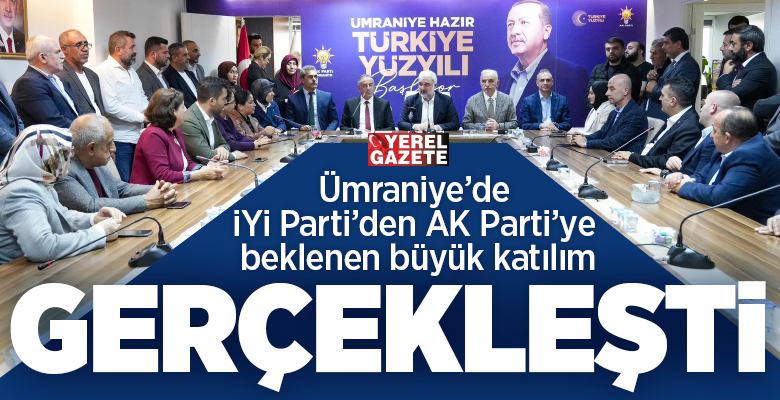 Bir süredir Ümraniye kamuoyunun gündeminde olan İYİ Parti Meclis Üyesi