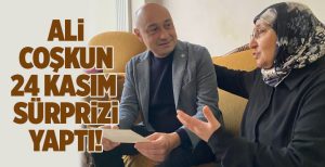 İYİ Parti Ataşehir Belediye Başkan Adayı Ali Coşkun, 24 Kasım