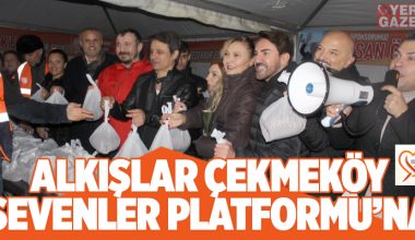 HASAN ÖZTÜRK SPONSORLUĞUNDA, ÜNLÜLERİN KATILIMIYLA TONLARCA MAMA..