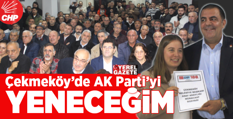 Cumhuriyet Halk Partisi’nin önde gelen isimlerinden Çetin Çapan’ın Çekmeköy Belediye