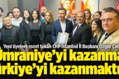 CHP İL BAŞKANI ÖZGÜR ÇELİK: “ÜMRANİYE BENİM İSTANBUL HİKAYEMİN BAŞLANGIÇ NOKTASI..”