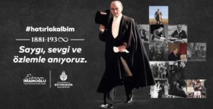 100 yıllık Cumhuriyetimizin Kurucusu Gazi Mustafa Kemal Atatürk, ebediyete intikalinin